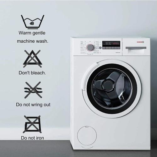 DOWNCOOL Comforters Queen Size, Duvet Insert, White All Season Duvet, Lightweight Quilt, Down Alternative Hotel Comforter (White, Queen 88x92 Inches)