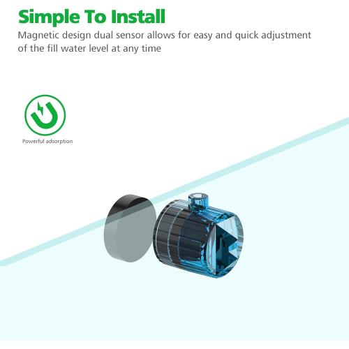 Auto Top Off for Saltwater Aquarium Water ATO System for Both Reef and Fresh Tank - Blue