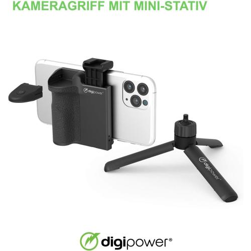 DigiPower Follow ME #GoViral Vlogging Kit for Cameras & Phones | with Microphone, 36 LED Light, Smartphone Grip, Wireless Shutter Remote, Tripod | Vlogging Equipment for YouTube, Instagram & Tiktok