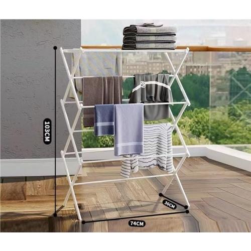 Indoor Clothes Drying Rack - Space Saving, Easy Setup, Multiple Levels for Efficient Home Organization - Perfect for Apartments and Small Spaces