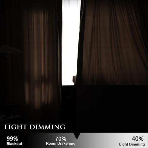 StangH Taupe Velvet Curtains 108 inches - Extra Long Blackout Sliding Door Curtains Thick Texture 100% Privacy Protect for Den Hotel Room Divider Used, Taupe, W52 x L108, 2 Panels