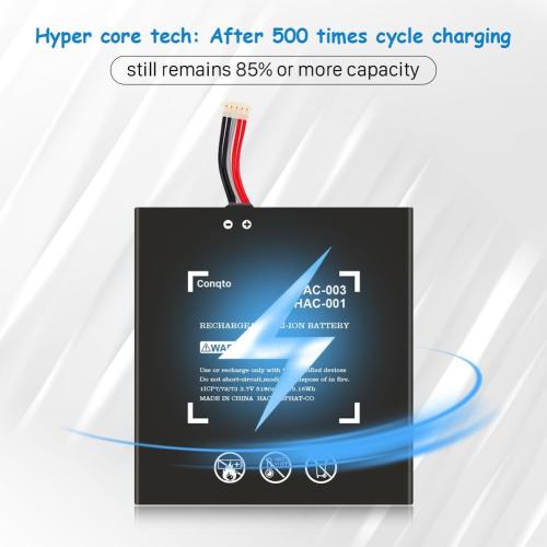 (5180mAh) 2026 Upgrade High Capacity Battery Replacement for Nintendo Switch 2017 HAC-003, HAC-001, HAC-A-BPHAT-C0, HAC-S-JP Game Console with Repair Tool Kit