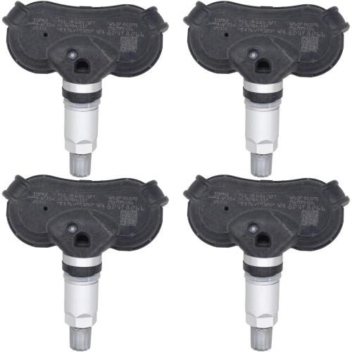NewYall 4Pcs TPMS Tire Pressure Monitoring System Sensors 315Mhz for Sequoia 2008-2020 Sienna Tundra 2006-2017 RLX TL ZDX Rio Elantra 42607-0C070 42607-0C030 TPM102