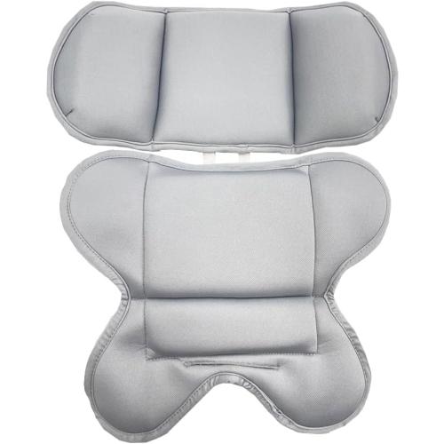Color Grey Head and Body Support Pillow Compatible with Doona Car Seat Strollers,Stroller Cushion