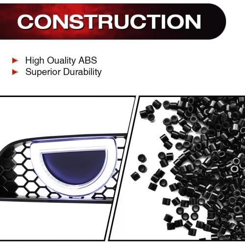 EOMD Mach 1 Front Bumper Grille Compatible with 2013-2014 Mustang W/DRL and Turn Signal Lights, Not fit Shelby/ GT500