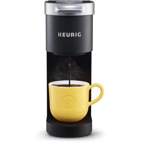 Keurig K-Mini Single Serve K-Cup Pod Coffee Maker, 6 to 12oz Brew size, with Cord Storage, Perfect for Small Spaces, Black