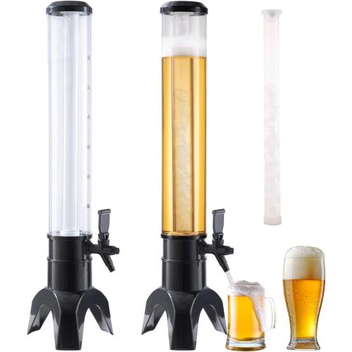 -Beverage Dispenser - Drink Dispensers for Parties -Perfect Home Bar Accessories - Alcohol, Beer & Liquor Dispenser - Mimosa Tower