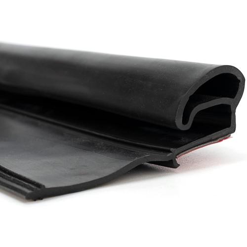 Size 30ft Color Black RV Slide Out Seal Kit, 2' Wiper Base with 1' EKD D Bulb Seal (30 ft)