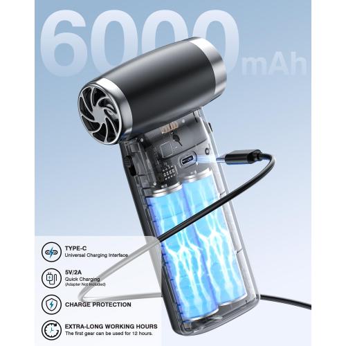 Compressed Air Duster Electric Blower Cordless Canned Air Substitute