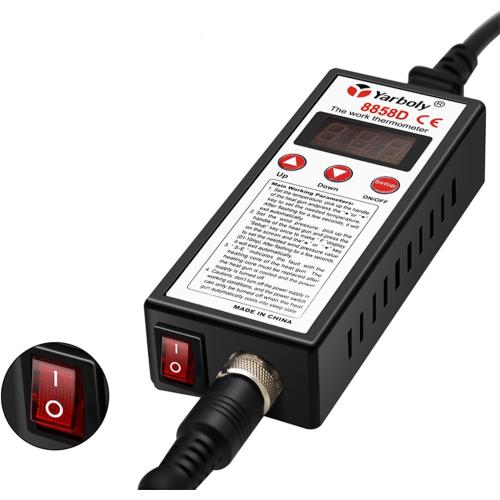 2 in 1 8898 Heat Electric Soldering Iron Digital Display Welding Station Welding Maintenance Tool Combination Phone Repair Heat Kits