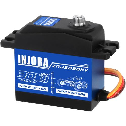 INJORA 30KG Digital Servo High Voltage Waterproof Servo for 1/10 RC Car ARRMA KRATON Upgrade