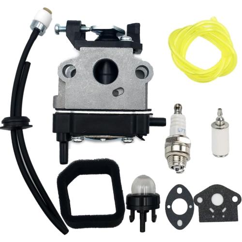 Carburetor kit Compatible with Black Max Ryobi BM25TEC Trimmer BM254BV SC254BV Blower