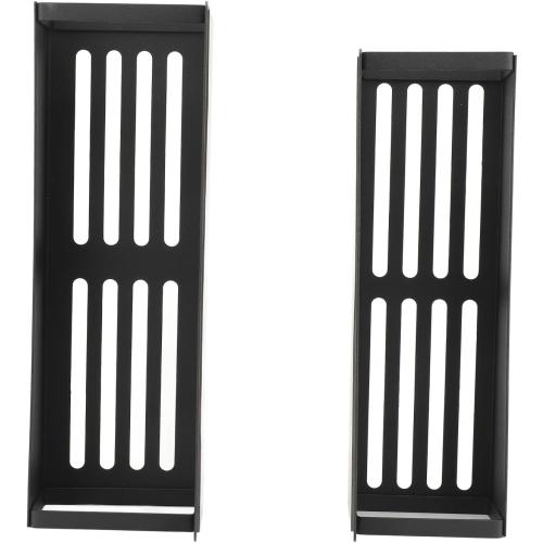 ZJchao Refrigerator Storage Rack Iron Magnetic Kitchen Shelf Wall Mounted Rack (2PCS Set)