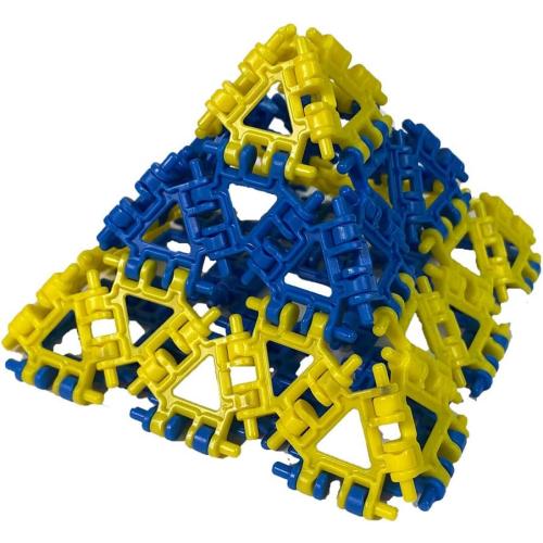 That Hinge Toy 82 Piece Green   Orange Set, Animal   More STEM Construction Toy Building Set
