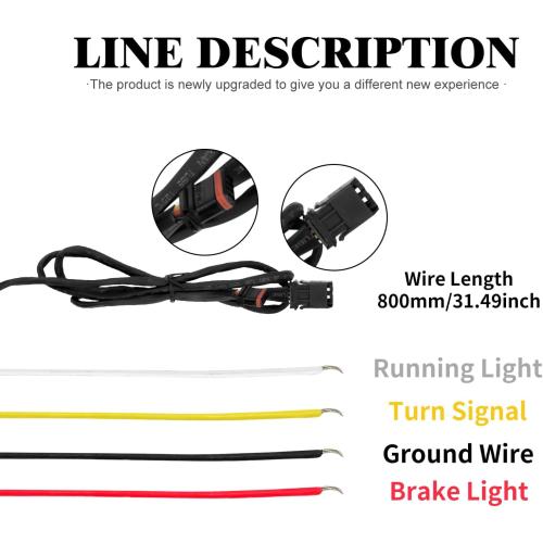 Rear Fender with LED Light Turn Signals Running Brake Light Kit Compatible with Harley Softail Fat boy FLFB Breakout 2018-2025 (Gloss Black)