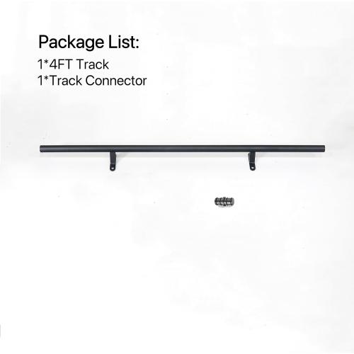 Rolling Library Ladder Hardware Kit, 4FT Extension Kit