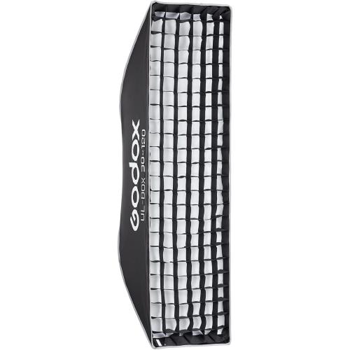Godox UL-Box 30x120 Centimeters / 12x47 Inches Quick Release Umbrella Softbox, Extra-Long Rectangular Strip Light with Diffusers & Fast Setup, Compatible with Bowens Mount