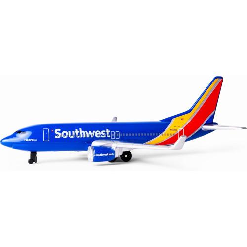 Daron Toy Airplane – Southwest Airlines – Die-Cast Metal Model Airplane Toy with Plastic Parts for Kids Ages 3