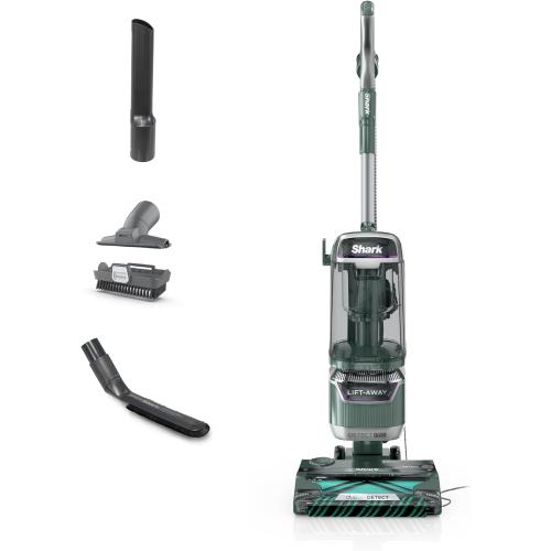 Shark Detect Pro Lift-Away ADV Bagless Upright Vacuum with DuoClean Detect, HEPA Filter, Anti-Allergen, Powerful Suction, and Odor Neutralizer Technology, Evergreen, LA802