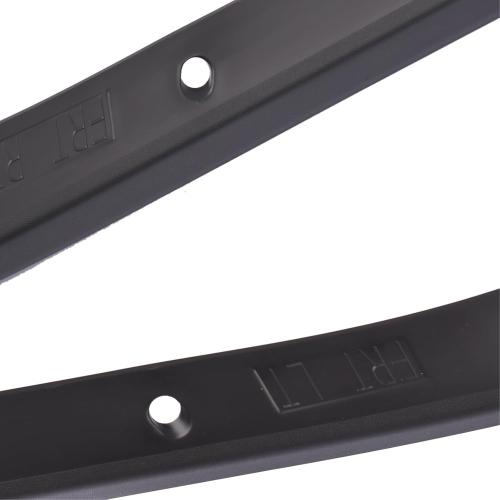 Front & Rear Fender Flares Extension Set Replacement for 2018-2024 Jeep Wrangler JL JLU Rubicon High Clearance Wheel Fender Flares, Not fit 4XE