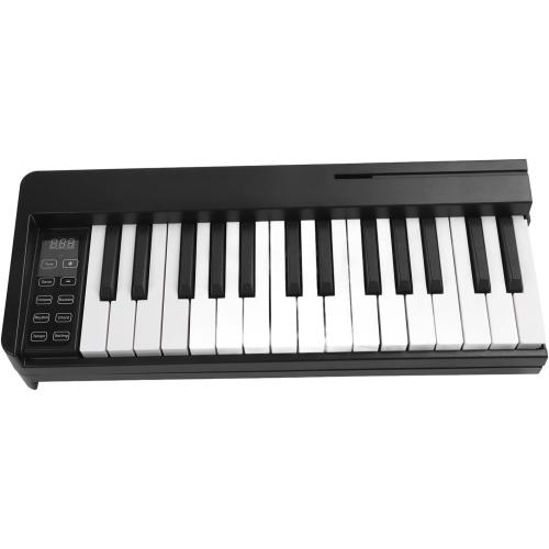 61 Key Size Foldable Electronic Piano for Beginners, Rechargeable Battery, Clear Quality Sound, Portable with Music Stand and Pedal (ABS 2)