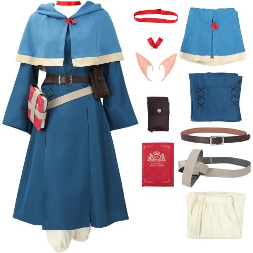 C-ZOFEK Marcille Cosplay Costume Full Set Outfit for Adult Women Halloween Party