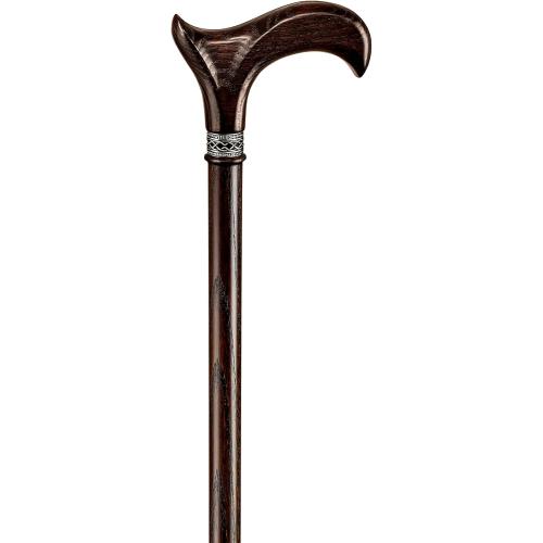 Asterom Handcrafted Walking Cane - Ergonomic, Derby, Wooden Canes for Men, Fashionable Walking Sticks for Seniors