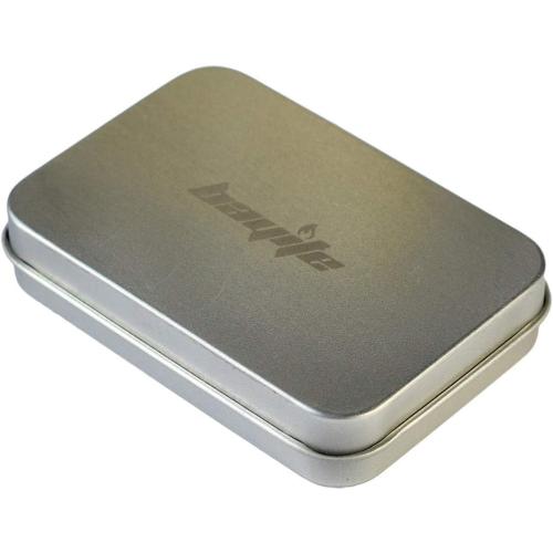 bayite Survival Drilled Ferrocerium Flint Fire Starter Rod with Keychain Ring 2 Inch Pack of 2