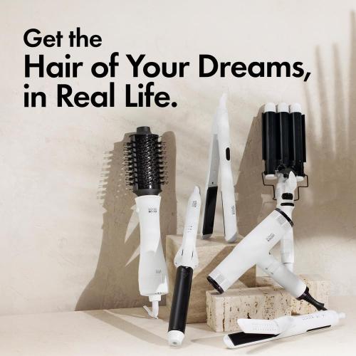 BONDIBOOST Wave Wand Hair Curling Iron Wand [32 mm], 1.25 Inch Ceramic Tourmaline Triple Extra Large Barrels   Long Lasting, Natural Looking Waves   Instant Heat Up for Fast Styling