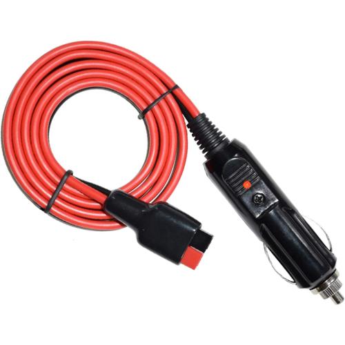 15A Car Cigarette Lighter Plug 3.3ft/1m Extension Cable14AWG Battery Charger Adapter 45A Connector Compatible with Anderson Powerpole