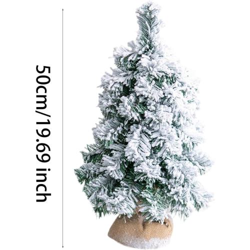 Snowy Christmas Tree Tabletop Artificial Christmas Tree Xmas Tree Tabletop Ornament Mini Christmas Tree Small Christmas Tree Tabletop Christmas Tree Figurine for Xmas Festival Tabletop Decor