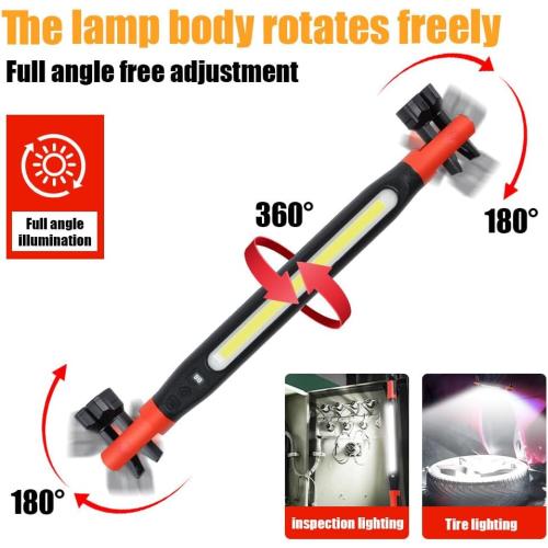 Rechargeable Magnetic Work Light Bar LED， Outdoors/Home Light Accessory Bar, Under Hood Mechanic Light for Mechanic/Car Repairing/Garage/Emergency
