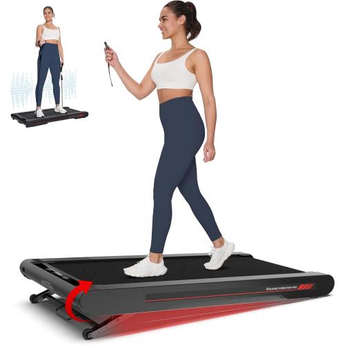 Sperax Walking Vibration Pad with APP, 3 in 1 Under Desk Treadmill, 2.5HP Low Noise Walking Treadmill Pad with Remote Control,Portable Treadmills for Home Office