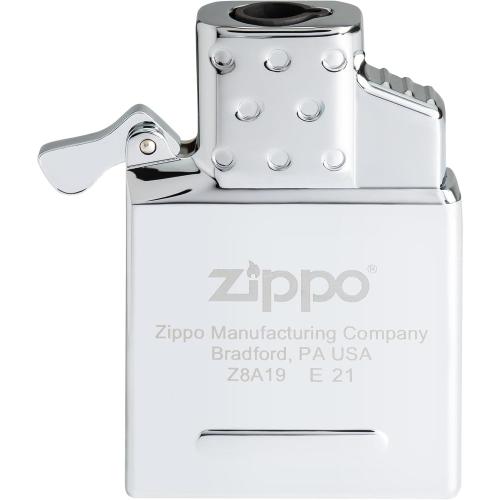 Zippo 65826 Butane Lighter Insert - Single Torch, Chrome