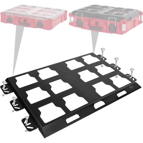 Packout Mounting Full Plate, for Milwaukee Packout Wall Mount Packout Mounting Plate, Metal Base for Milwaukee Toolboxes ‼️unused‼️
