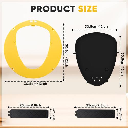 Mouse Traps Bucket Flip Lid, 5 Gallon Bucket Lid Mouse Rat Trap, Auto Reset & Slide Bucket Mouse Trap, Reusable Humane Mouse Rat Traps for Indoor Outdoor