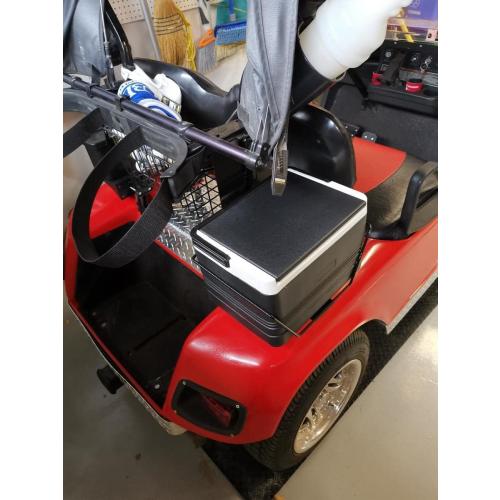 Performance Plus Carts 12 Quart Golf Cart Cooler with Bracket - Universal Fit for Club Car, EZGO, Yamaha & Other Golf Cart Makes & Models