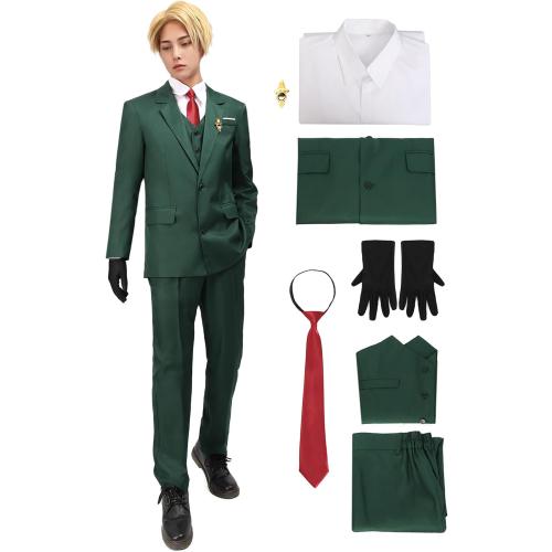 Size XL C-ZOFEK US Size Men's Cosplay Costumes Full Set Outfits Shirt Jacket Pant Uniform Suit Halloween
