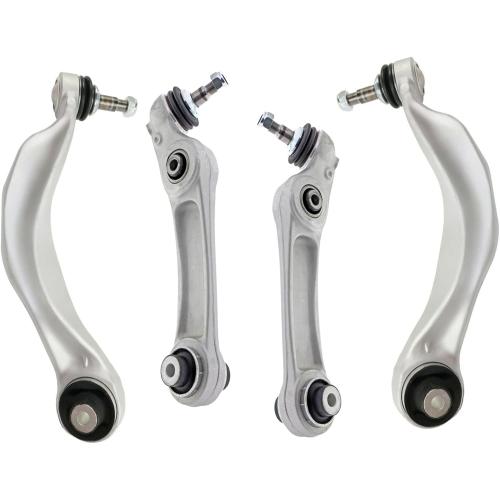 4pcs Front Lower Control Arm Kit Compatible With BMW 2011-2016 528i, 2011-2016 535i, 2011-2016 550i, 2012-2019 640i, 2012-2019 650i Gran Coupe