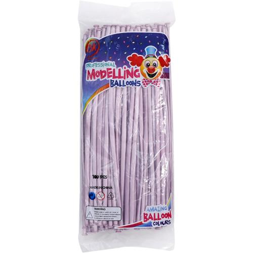 Muloo 100pieces Magic Balloons Long Latex Balloon DIY Animal Balloon Ornaments for Wedding Birthday Holiday Party Decoration Magic Balloons Transparent