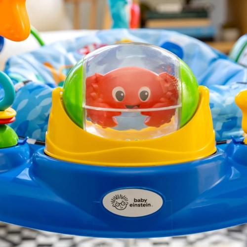 Baby Einstein Neptune's Ocean Discovery Activity Baby Jumper Activity Center, Ages 6 Months  , Max Weight 25 lbs., Unisex