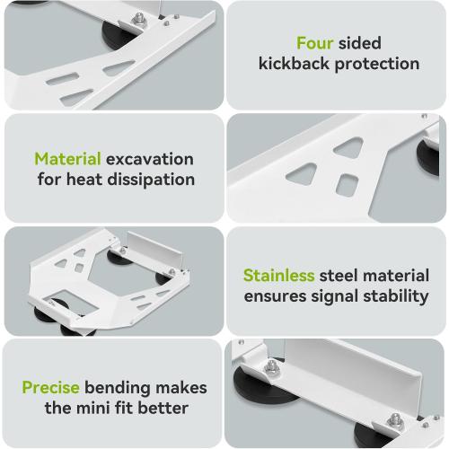 Starlink Mini Car Roof Mount, Starlink Mini Flat Mount Kit, Magnetic Quick Release Starlink Mini Mounting Kit for RVs, Vans, Boat, Yachts (Aluminum Alloy)