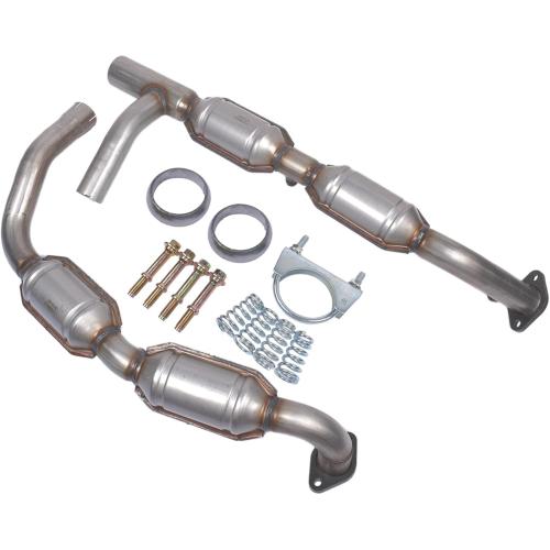 Y Pipe Catalytic Converter 50493 Replacement for Ford E-150 E-250 E-350 Super Duty 5.4L 2005-2008 AKWH