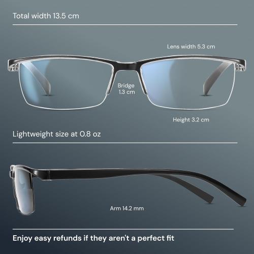 Gaoye 6 Pack Reading Glasses Men/Women, Eyeglasses, Blue Light Readers for Men/Women, Computer Eye Glasses, Cheaters
