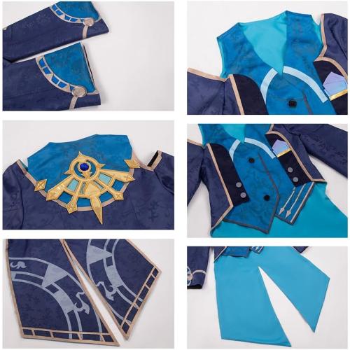 Size M/L Misha Cosplay Costume, Honkai Star Rail Misha Full Carnival Uniform Sets for Halloween Party