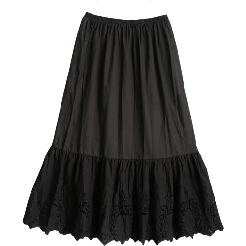 Size L skirt extender dress women slip dresses under lace cotton extenders enaguas de mujer para faldas