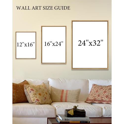 Zzuyi Framed Flower Market Wall Art,Green And White Floral Botanical Canvas Wall Decor Pictures,Floral Rusitc Pictures for Living Room Bedroom Dining Room 12x16in