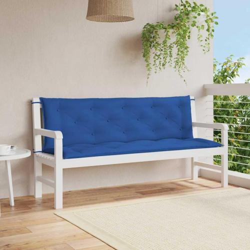 vida Indoor/Outdoor seat Cushions 6 pcs, , Porch Swing Seat Cushions, Non-Slip, Water-Repellent, Breathable, Resilient, Blue  Oxford Fabric