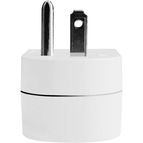 Single Surge Protector Plug, Grounded Outlet Wall Tap Adapter with Indicator Light, 1 Outlet,245J/125V, ETL, White, 4Pack