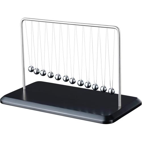 Chaos Pendulum Wave|12-Ball Kinetic Art with Alignment Tool|Mesmerizing Curve Motion Desk Decor|Intelligent Physics Gift for Office&STEM